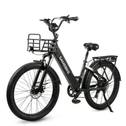SAMEBIKE RS-A01 PLUS Electric Bike 750W 48V14AH Removable Lithium Battery City Adult Electric Bicycle 26inch Tire Mountain Ebike
