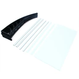 Transparent Lectern Canopy For Front Door Canopy 115cm/150cm/200cm x 90 x 24cm Front Door Canopy, Sun Protection Door Canopy