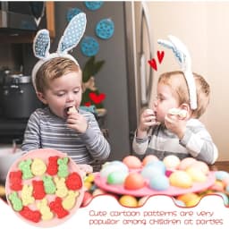8 Stück Ausstechförmchen Ostern,Kunststoff Ausstechformen,Oster Ausstecher Set, Kunststoff lätzchen