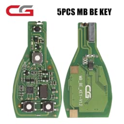5PCS CGDI CG MB BE KEY Pro 315MHZ/433MHZ Get 1 Free Token for CGDI MB Work with Smart Key Shell 3 Button for Benz