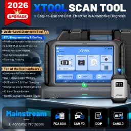 XTOOL IP919 PRO ECU Programmer Car Diagnostic Scanner OBD2 Scanner Key Programming Tool CAN FD DOIP FCA AutoAuth 51+ Resets