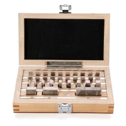 32pcs Block Gauge Set Steel Metric Woodworking Gage 0 Slip Inspection Block 1.005-50mm Caliper Tool for Inspection & Measurement