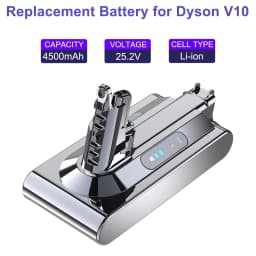 Battery for vacuum cleaner Dyson V10 / SV12 / Animal V10 / Absolute 969352-02 206340 25.2 V Li-Ion (4500 mAh)
