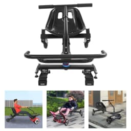 Adjustable Self-Balancing Scooter Stand 180° Direction 3 Gear Height 220lbs Load Capacity for 6.5" 8" 10" Scooters
