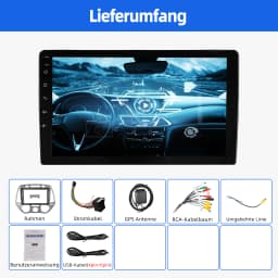 ESSGOO Touchscreen Wireless CarPlay Android Auto Android 14 For Hyundai i20 PB 2008-2011 GPS Navi USB FM Wifi BT SWC Mirror link