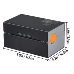 SucceBuy 300DPI Thermal Label Printer Bluetooth & Automatic Label Recognition Support Windows/Android for 4x6 Mailing Packages
