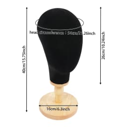 Wig Head Stand Mannequin Head for Hats Model Head for Wigs&Hats Wig Stand Holder