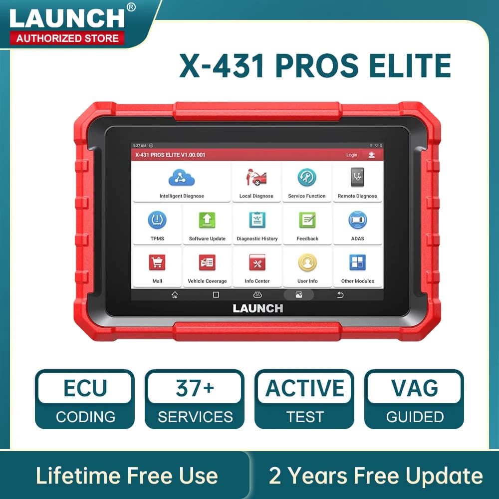 LAUNCH OBD2 Scanner Car Diagnostic Tool X-431 Pros Elite Auto Scan OBD Diagnost Diagnosis Professional Automotive Free Shipping