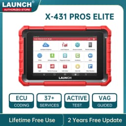 LAUNCH OBD2 Scanner Car Diagnostic Tool X-431 Pros Elite Auto Scan OBD Diagnost Diagnosis Professional Automotive Free Shipping
