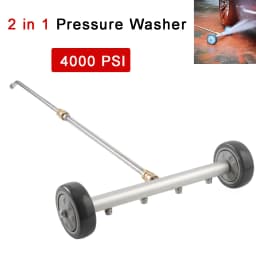 4000 PSI Pressure Washer Cleaner Power Washer Wash The Bottom Under Car Water Broom with Washer Nozzles Car Cleaning Tools