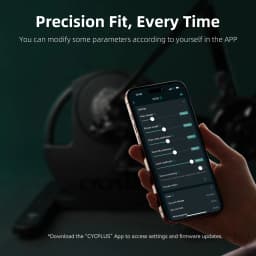 CYCPLUS R200 Smart Bike Trainer 2200W Max Power Support ANT+ & BLE 5.0 Exercise Bike Roller Indoor Training for Home Exercise