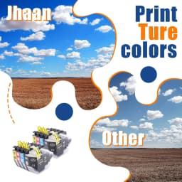 Jhaan LC422XL Compatible with Brother MFC-J5345DW MFC-J5740DW MFC-J6940DW MFC-J6540DW (2 Black, 2 Cyan, 2 Magenta, 2 Yellow)