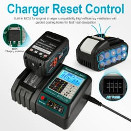 Waitley 21700 Powerful Battery For Makita 18V Power Tools 8Ah Real capacity Rechargeable batteries Replacement Accessories