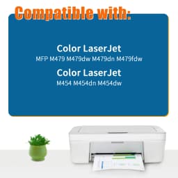 Jhaan 415A Toner (with Chip) CMYCompatible with HP 415A for HP Laserjet Pro MFP M479fdw M479fnw M479dw M479fdn M454dw M454dn