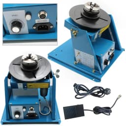 10KG Rotary Welding Positioner Turntable Tilte Table Welding Positioning Machine 0-90º With Mini Chuck 220V