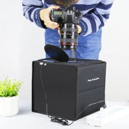 Soft Box Set Portable Folding Photo Lighting Modifier Photography Tent Box with 12 Colors Backdrops Portable Light Box