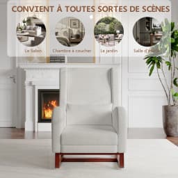 Rosahqnda Swing chair, high chair chair, Swing chair with Footrest, Modern Swing chair with armchair and Side bag