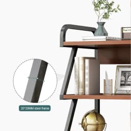 Multi-Functional Printer Rack 3-Layer Storage Office Use Thickened Movable Rack with Wheels Versatile Stand Portable Shelf