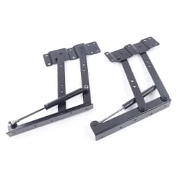 2Pcs Steel Lift Up Coffee Table Countertop Mechanism Hardware Hinge Fitting Foldable Lifting Frame Furniture Spring Hinges
