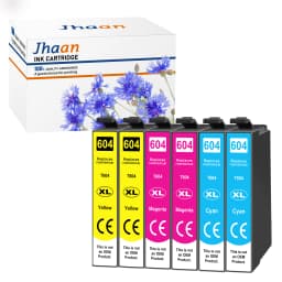 Jhaan 604XL Printer Cartridges Compatible with 604 604XL Cartridges for Expression Home XP-4200 XP-3200 XP-3205 XP-2200