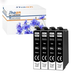 Jhaan 604XL Printer Cartridges Compatible with 604 604XL Cartridges for Expression Home XP-4200 XP-3200 XP-3205 XP-2200