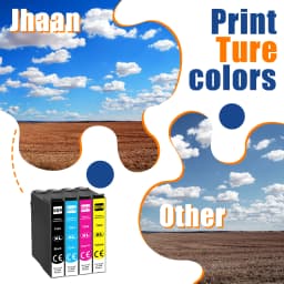 Jhaan 604XL Printer Cartridges Compatible with 604 604XL Cartridges for Expression Home XP-4200 XP-3200 XP-3205 XP-2200