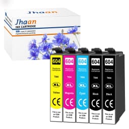 Jhaan 604XL Printer Cartridges Compatible with 604 604XL Cartridges for Expression Home XP-4200 XP-3200 XP-3205 XP-2200