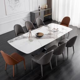 2PCS of A set Modern Nordic Dining Chair Designer Kitchen Kitchen Lounge Dining Chair Home Furniture Minimalistischen Home