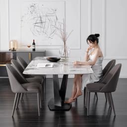 2PCS of A set Modern Nordic Dining Chair Designer Kitchen Kitchen Lounge Dining Chair Home Furniture Minimalistischen Home