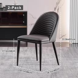 2PCS of A set Modern Nordic Dining Chair Designer Kitchen Kitchen Lounge Dining Chair Home Furniture Minimalistischen Home