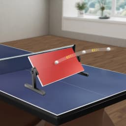 Portable Table Tennis Return Board Ping Pong Rebound Board Practice Training Equipment for Indoor Outdoor Home Gym