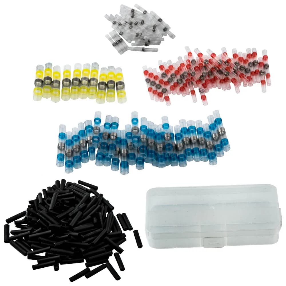 300pcs Heat Shrink Solder Butt Connectors Crimp Connector Set