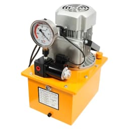 750W 70MPa Electric Hydraulic Pump 10000 PSI Pedal Solenoid Valve Control Adjustable Hydraulic Oil Station High Pressure Pump