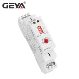 GEYA GRT8-EC 10A Dual Function Timer Relay On Delay Or Off Delay Relay AC220V/DC24V Or ACDC24V-240V Time Relay CE CB ROHS