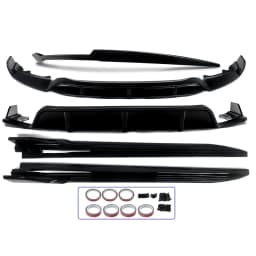 For BMW BMW X6 F16 F86 X6M 2014 2015 2016 2017 2018 2019 M Performance Style Areo Body Kit Gloss BLK