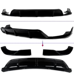 For BMW BMW X6 F16 F86 X6M 2014 2015 2016 2017 2018 2019 M Performance Style Areo Body Kit Gloss BLK
