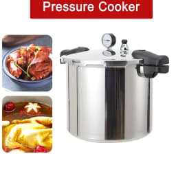 22L 90Kpa Aluminum Alloy Explosion-Proof Pressure Cooker Modern Pressure Pot with Lid 32cm Kitchen Cooking Appliance