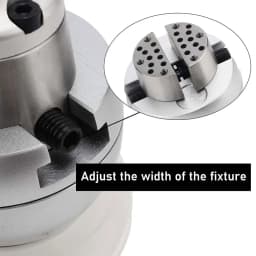 3 Inch 360° Rotating Ball Vise Jewelry Engraving Block Tool for Ring Pendant Stone Setting with Steel Base