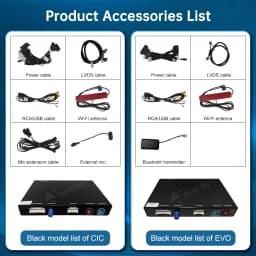 Road Top Wireless CarPlay Module For BMW Z4 E89 CIC EVO System 2009-2018,with Android Auto Airplay Mirror Link Car Play Function