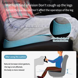 Cushion Non Slip Orthopedic Memory Foam Prostate Cushion for Tailbone Sciaticaback Pain Relief Comfort Chair Car Seat