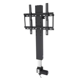 Adjustable TV Stand Motorized Stand Vertical Lift Television Stand with Remote Control Compact TV Mount Bracket