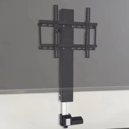 Adjustable TV Stand Motorized Stand Vertical Lift Television Stand with Remote Control Compact TV Mount Bracket