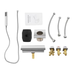 Waterfal Faucet set,Hand Spray,Bathtub Tap,bathroom and kitchen Faucet,Silver,Faucet Tap For Baths
