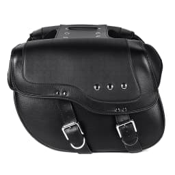 Pair Universal Motorcycle Saddlebag Tool Bags Storage Leather Travel Pouch Luggage Bag For Honda For Suzuki For Kawasaki Yamaha