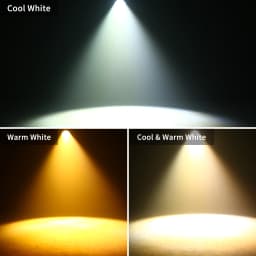 U'King 2PCS 200W LED COB Par Light With Barn Doors Linear Zoom Stage Light DMX Focusing Face Light for DJ Disco Concert Party