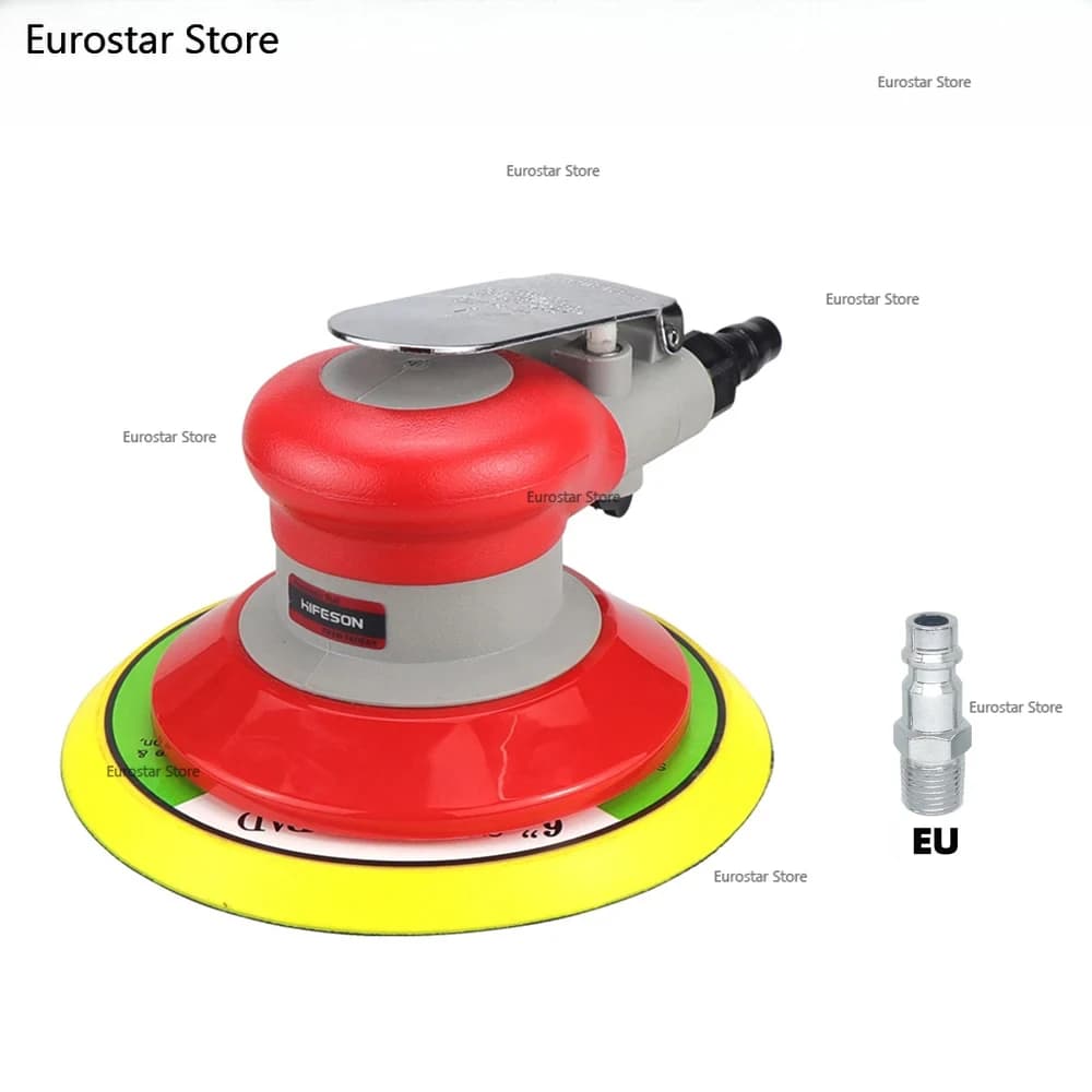 Pneumatic Air Orbital Sander  Air Sanding Machine Polisher Air Tool Car Woodworking Metal Polishing