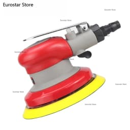 Pneumatic Air Orbital Sander  Air Sanding Machine Polisher Air Tool Car Woodworking Metal Polishing