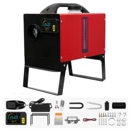 Sunster 8KW Car Parking Heater 12V/24V/220V Diesel Air Heater With Bluetooth APP/LCD/Remote/Base Bracket For Garage Motorhome