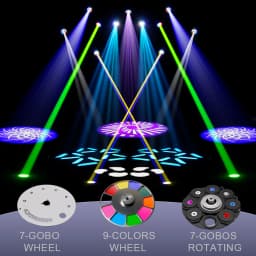 300W BSW 3in1 LED Moving Head Beam Spot Wash Stage Light Effect Professional For DJ Disco Wedding Party Concert Zoom DMX512