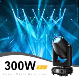 300W BSW 3in1 LED Moving Head Beam Spot Wash Stage Light Effect Professional For DJ Disco Wedding Party Concert Zoom DMX512